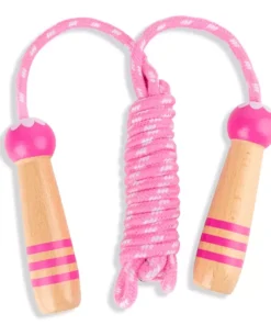 Adjustable Wooden Cartoon Skipping Rope for Kids
