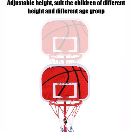 Adjustable Height Kids Basketball Hoop Set - Image 4