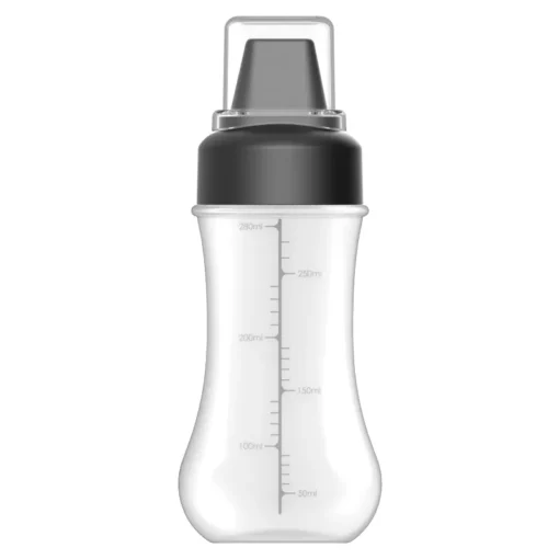 350ML Sauce Squeeze Bottle with 5-Hole Nozzles for Ketchup, Mustard, and Oils - Image 6