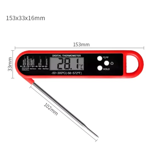 Digital Kitchen Thermometer with Electronic Probe - Image 7