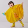 Kids’ Dinosaur Themed Waterproof Rain Poncho