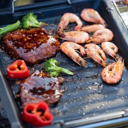 Non-Stick BBQ Frying Grill Plate - Image 4