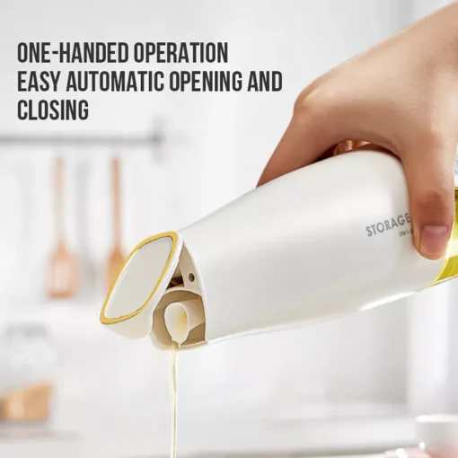 Automatic Leak-Proof Glass Oil Pot - Image 6