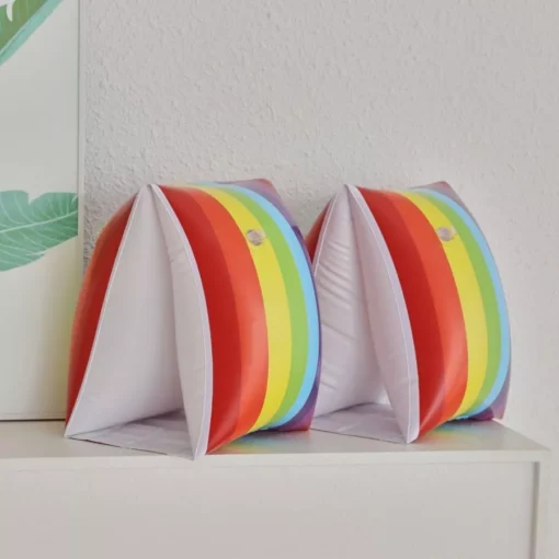 Inflatable Pool Rainbow Floats for Children - Image 2