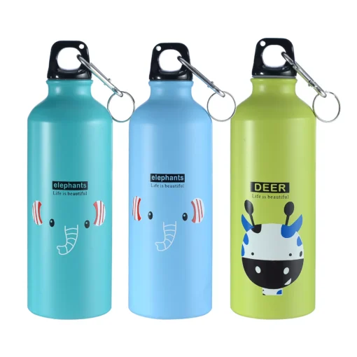 Portable 500ml Aluminum Alloy Water Bottle for Camping and Cycling - Image 6