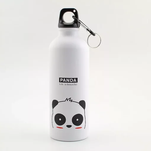Portable 500ml Aluminum Alloy Water Bottle for Camping and Cycling - Image 5
