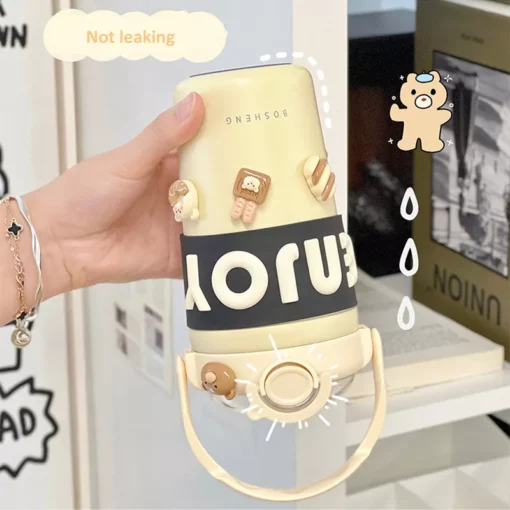 Portable Cute Thermos for Hot Coffee & Tea - Image 4