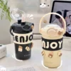 Portable Cute Thermos for Hot Coffee & Tea