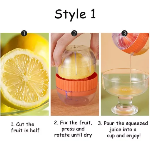 Portable Manual Citrus Juicer - Image 5