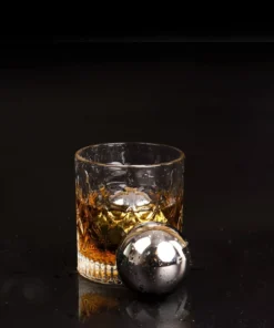 Reusable Stainless Steel Ice Cubes Set for Whiskey, Wine, and Beer