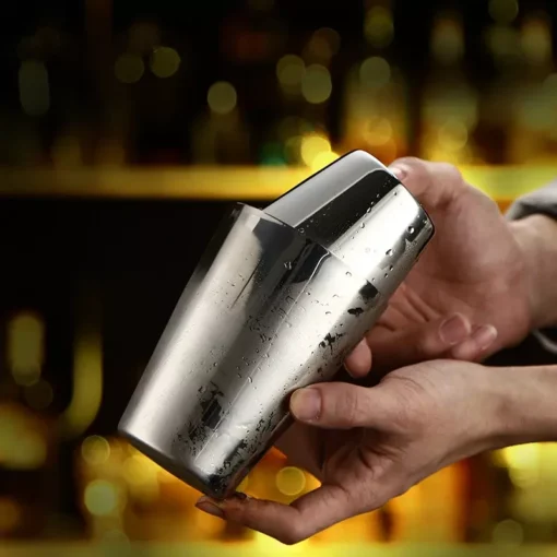 Premium Stainless Steel Cocktail Shaker for Bartenders & Party Enthusiasts - Image 4