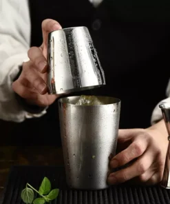 Premium Stainless Steel Cocktail Shaker for Bartenders & Party Enthusiasts