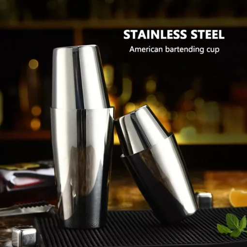 Premium Stainless Steel Cocktail Shaker for Bartenders & Party Enthusiasts - Image 2