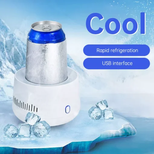 Portable USB Fast Cooling Cup for Instant Beverage Refrigeration - Image 2