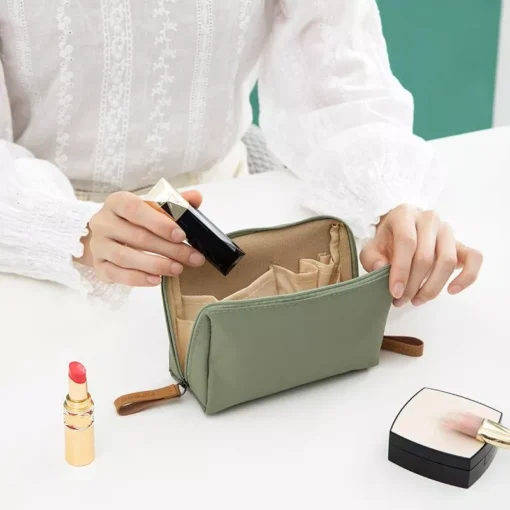 Ladies’ Essential Nylon Cosmetic Organizer Bag