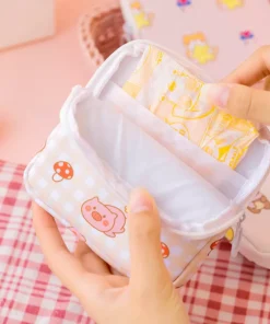 Kawaii Bear-Themed Multi-Use Organizer for Cosmetics and Sanitary Products