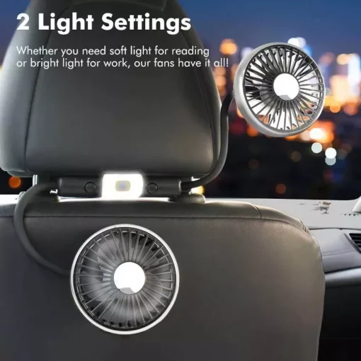 Summer Dual-Head USB Hose Fan - Image 4