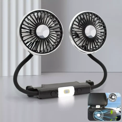 Summer Dual-Head USB Hose Fan - Image 3