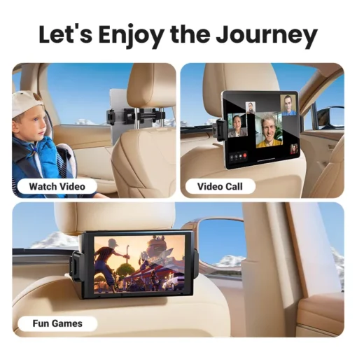 Universal Car Tablet and Phone Holder - Image 5