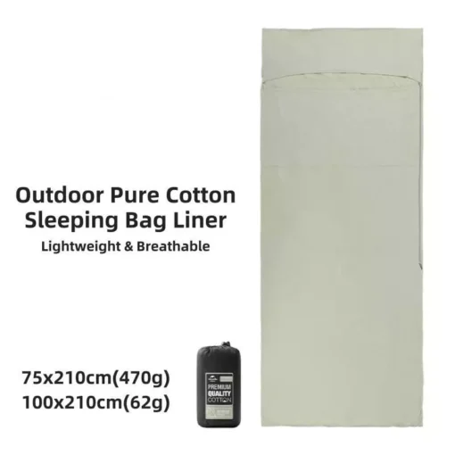 Cotton Sleeping Bag Liner - Image 5