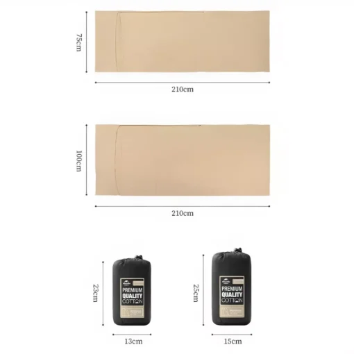 Cotton Sleeping Bag Liner - Image 6