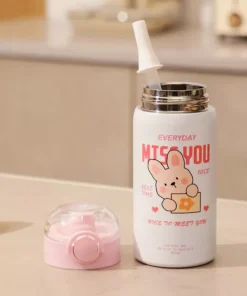 400ml Cartoon Thermos Cup