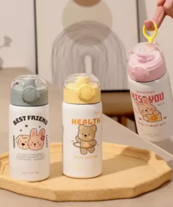 400ml Cartoon Thermos Cup