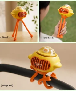 Portable USB Baby Stroller Fan with 3600mAh Rechargeable Battery