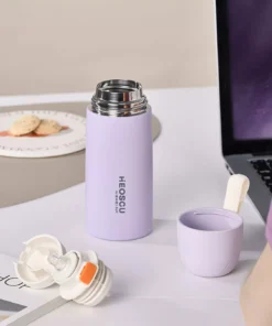 Stainless Steel Insulated Water Bottle with Straw Lid