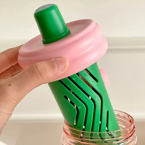 Cute 650ml Tritan Water Bottle with Filter for Girls and Women - Image 5