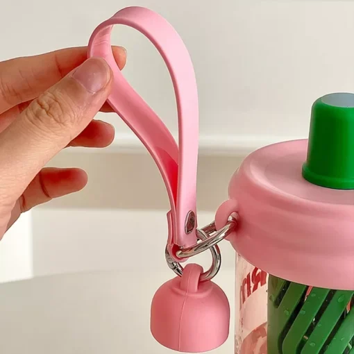 Cute 650ml Tritan Water Bottle with Filter for Girls and Women - Image 6