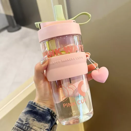 27oz Water Bottle with Straw Filter Cover - Image 5