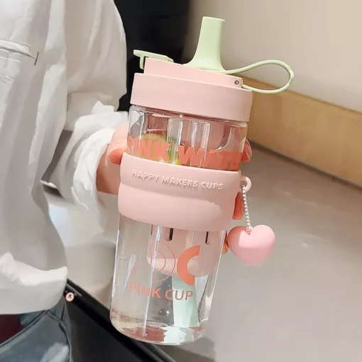 27oz Water Bottle with Straw Filter Cover - Image 3
