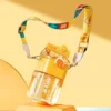 Cartoon Strap Plastic Cup