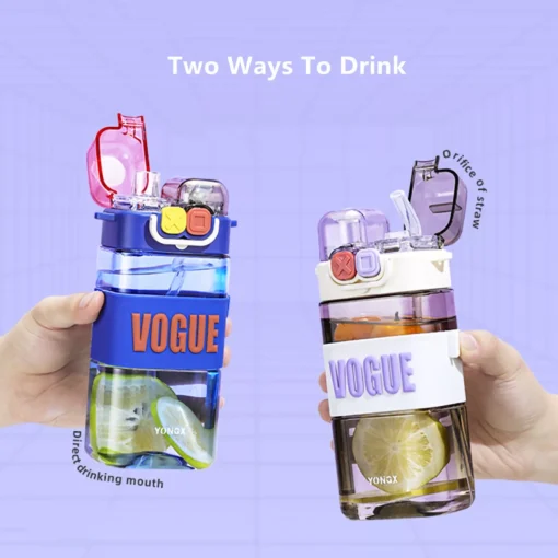 Eco-Friendly Leak-Proof Double Drinking Water Bottle - Image 3