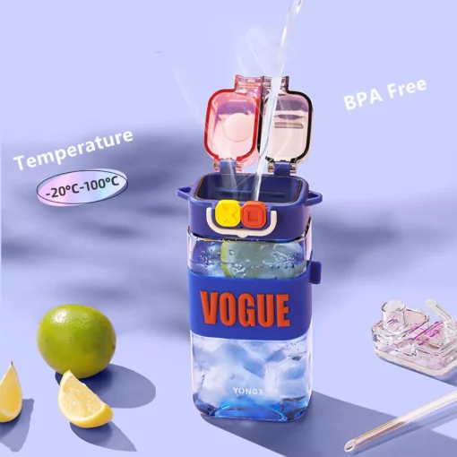 Eco-Friendly Leak-Proof Double Drinking Water Bottle - Image 4