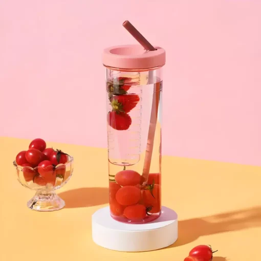 Large Capacity Portable Straw Cup - Image 4