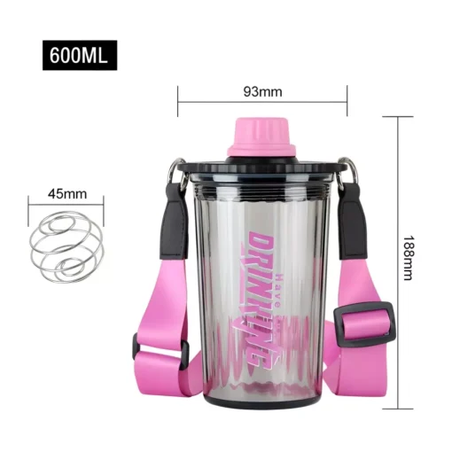 BPA-Free Leak-Proof Protein Shaker Bottle - Image 8