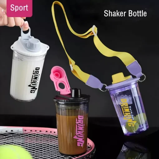 BPA-Free Leak-Proof Protein Shaker Bottle - Image 2