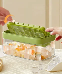 Summer Chill Square Ice Cube Tray for Refreshing Drinks
