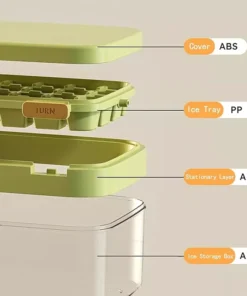 Summer Chill Square Ice Cube Tray for Refreshing Drinks