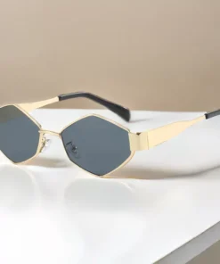 Vintage Hexagon Sunglasses