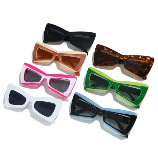 Luxury Fashion Cat Eye Sunglasses - Image 2