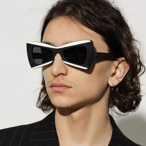 Luxury Fashion Cat Eye Sunglasses - Image 4