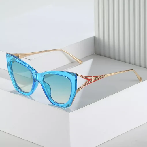 Fashion Cat Eye Sunglasses - Image 3
