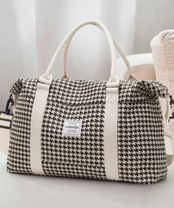 Waterproof Nylon Duffel Tote for Women