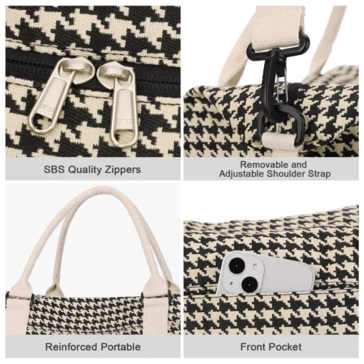 Waterproof Nylon Duffel Tote for Women - Image 5