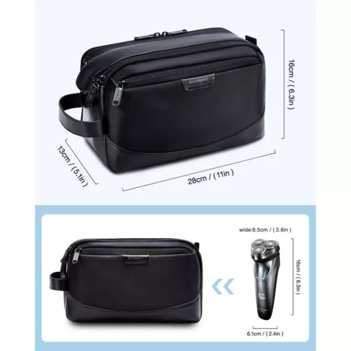 Large Travel Toiletry Organizer for Men – Water-resistant Dopp Kit - Image 6