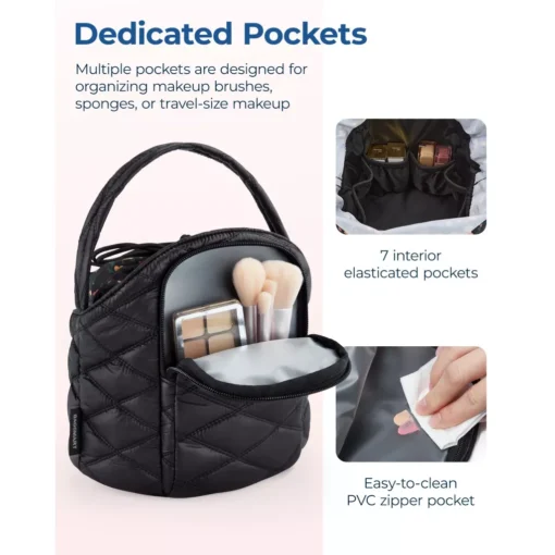 Portable Waterproof Drawstring Cosmetic Bag - Image 2