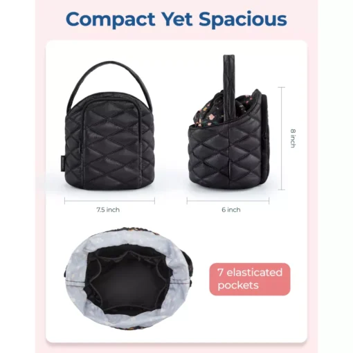 Portable Waterproof Drawstring Cosmetic Bag - Image 6